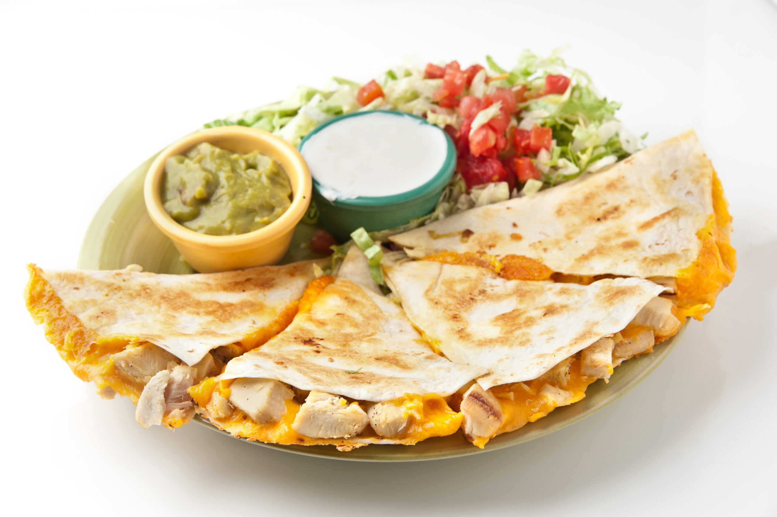 Chicken and Cheese Quesadilla