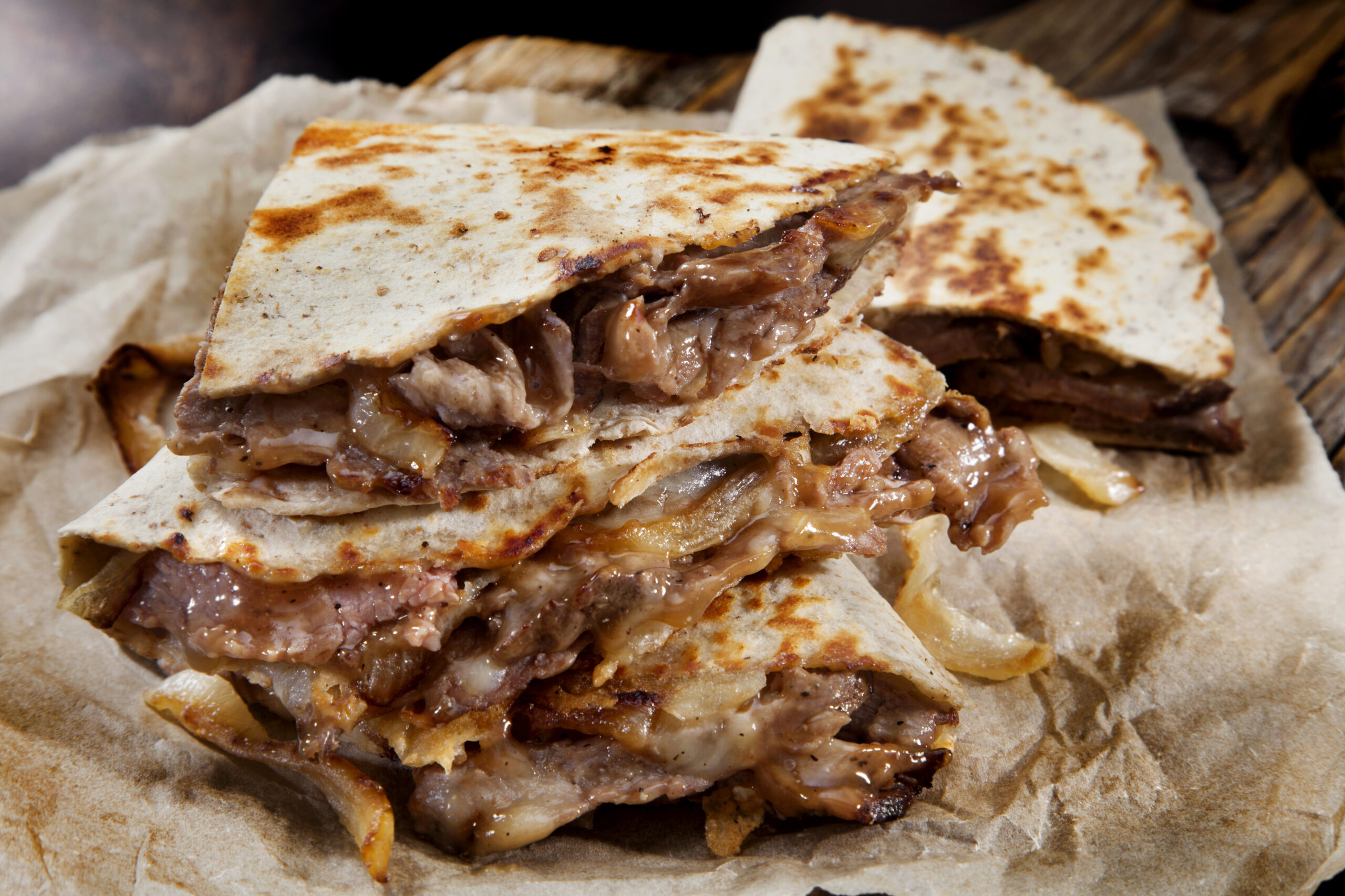 Philly Cheese Steak Quesadilla 