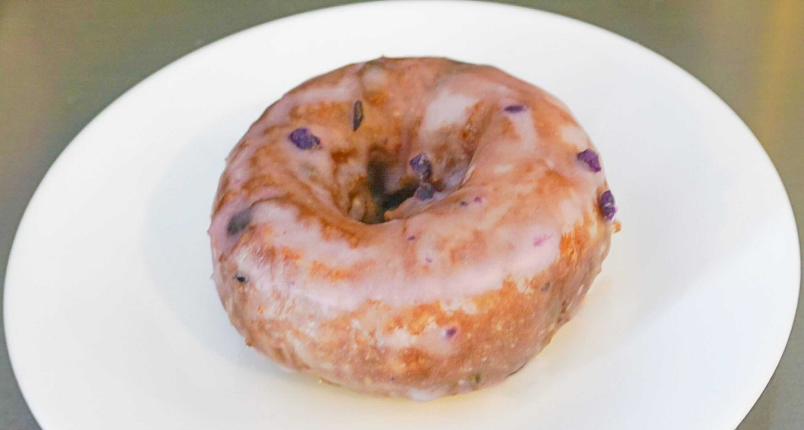 blueberry cake donut