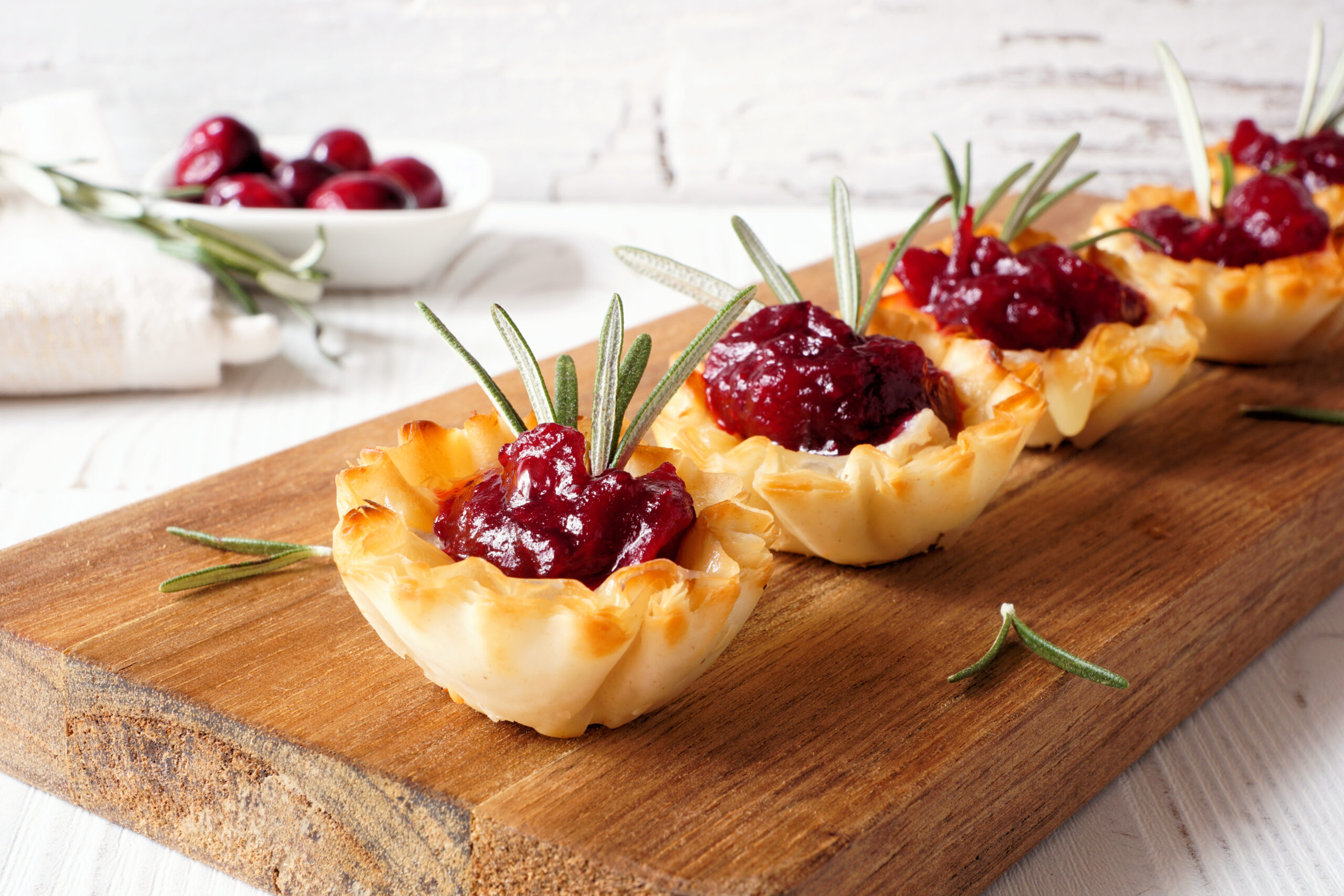 Cranberry Brie Bites