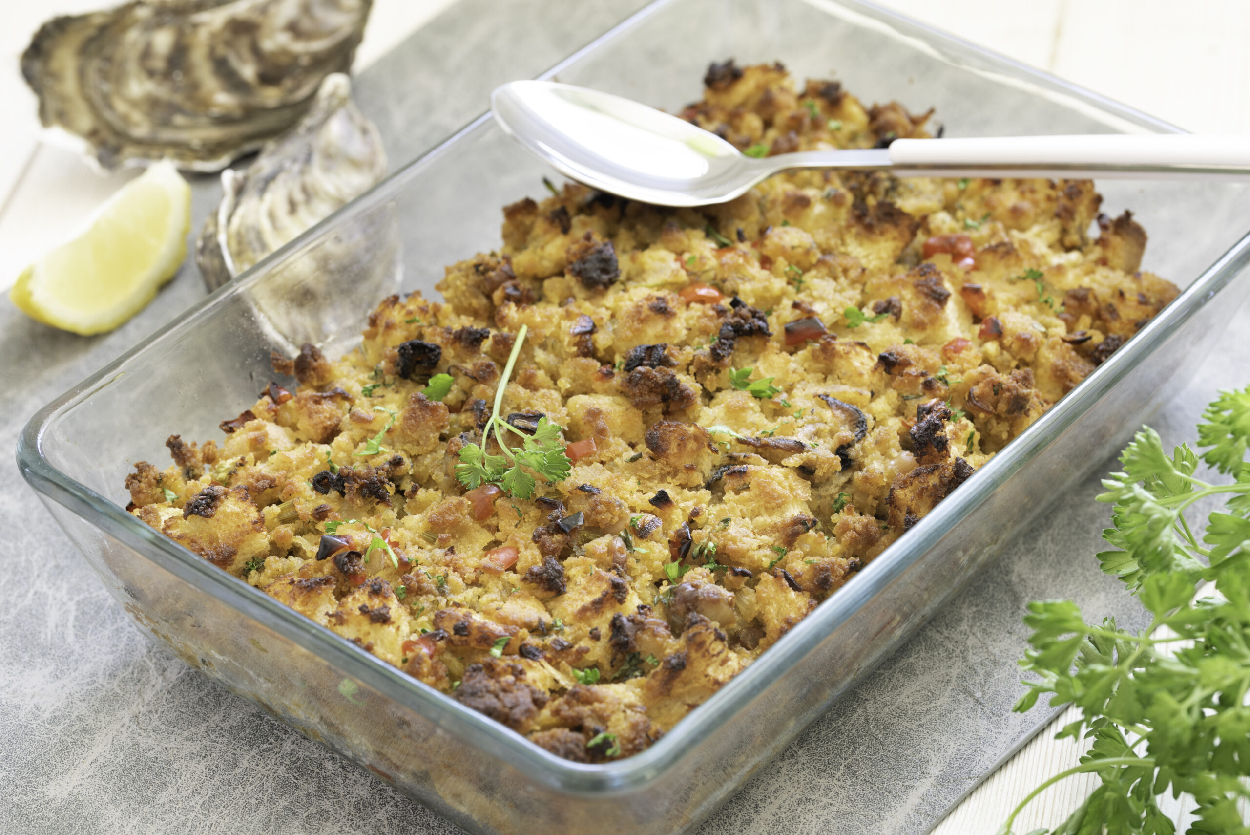  oyster cornbread stuffing 