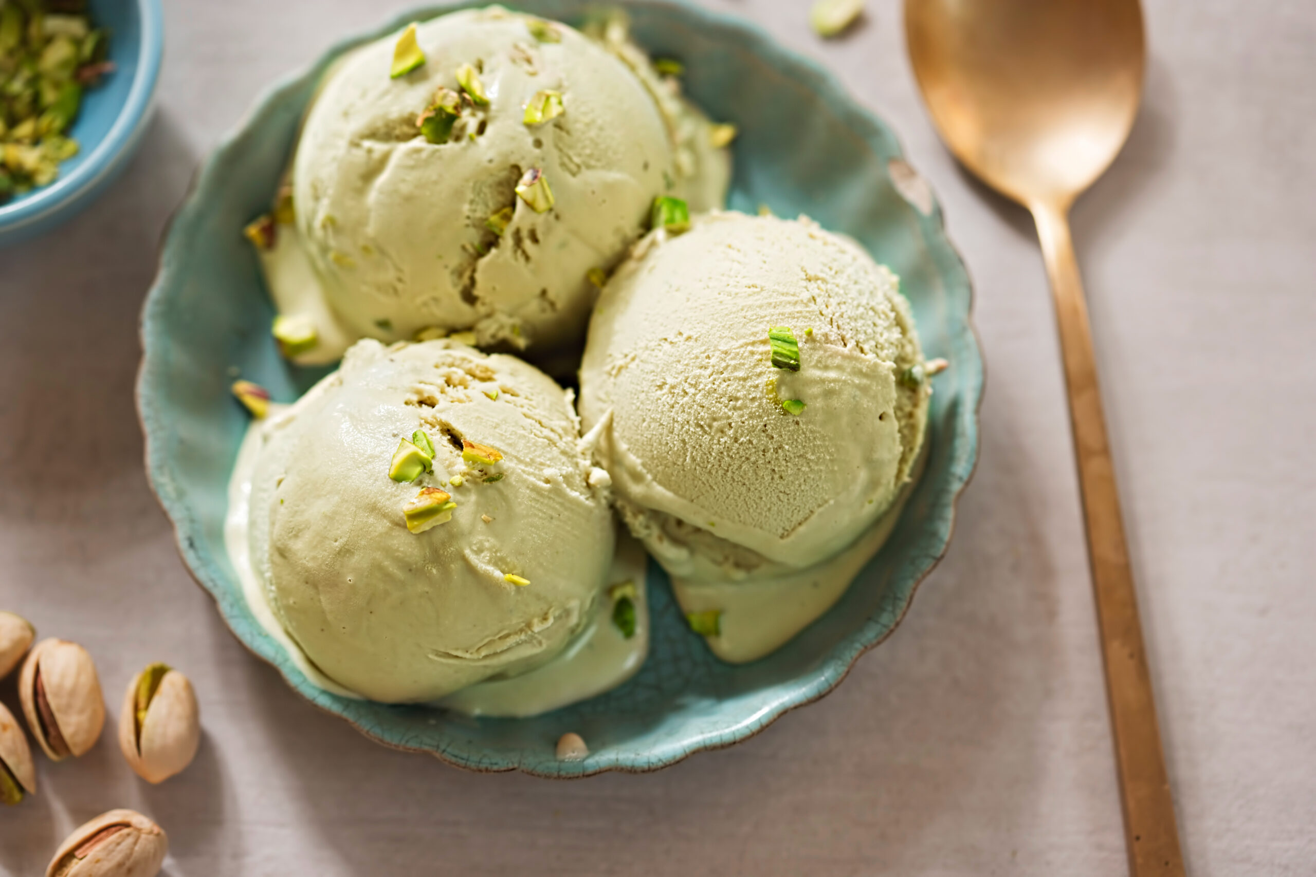 Pistachio gelato