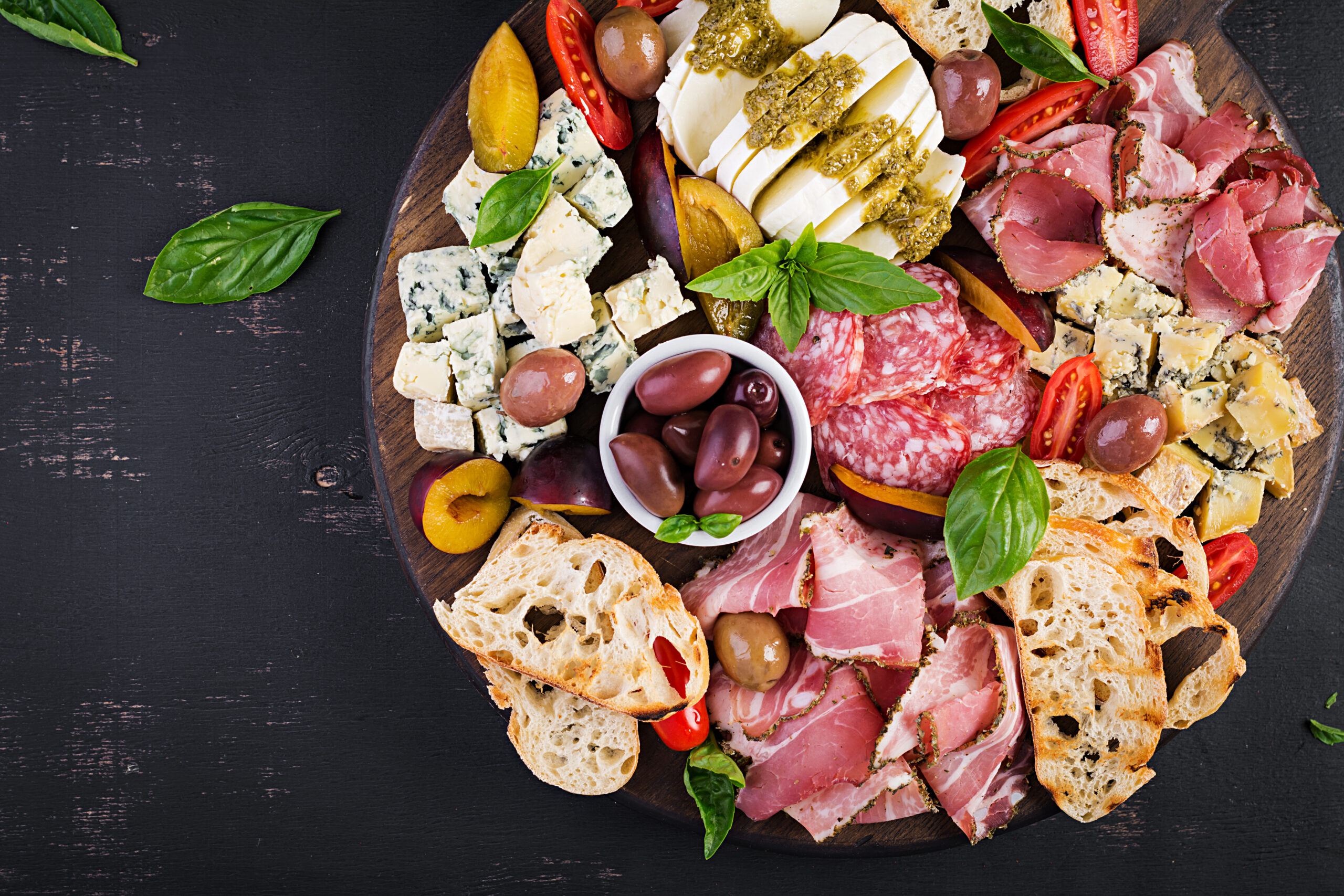 Antipasto platter