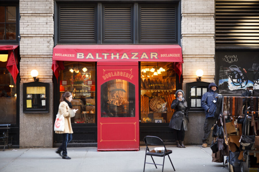 Balthazar Restaurant Soho Manhattan