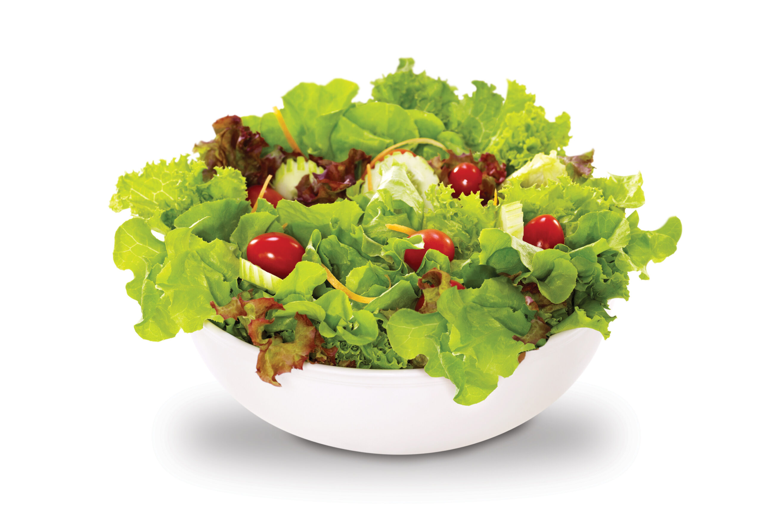 Fresh mixed vegetables salad in a bowl