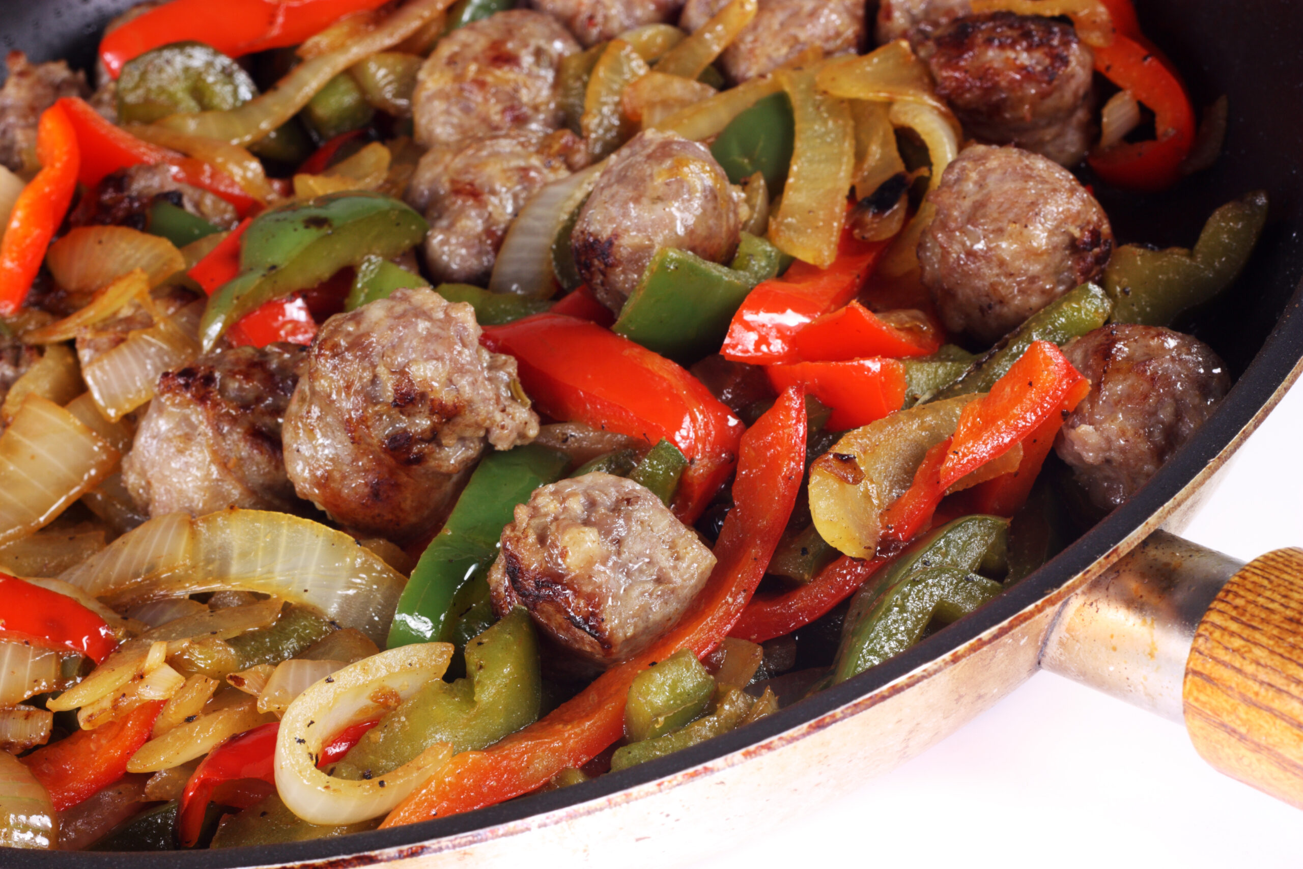 New York style sausage and peppers