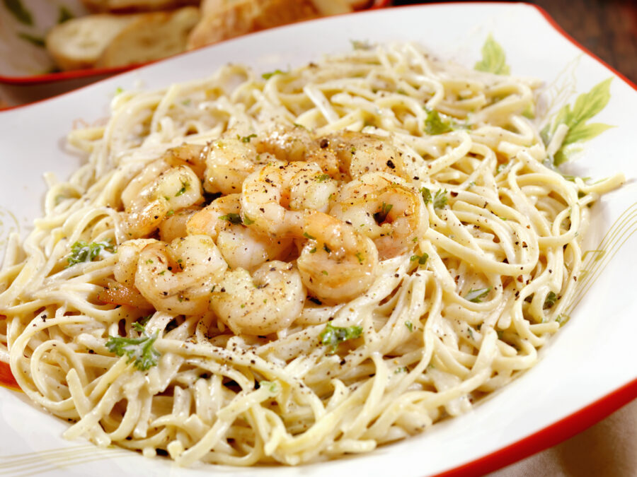 Shrimp Alfredo