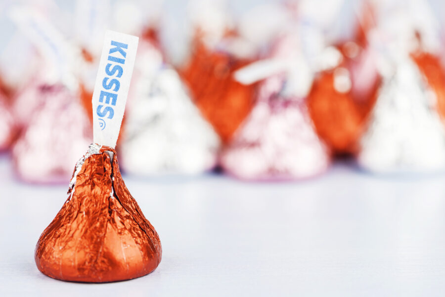 Hershey's kisses