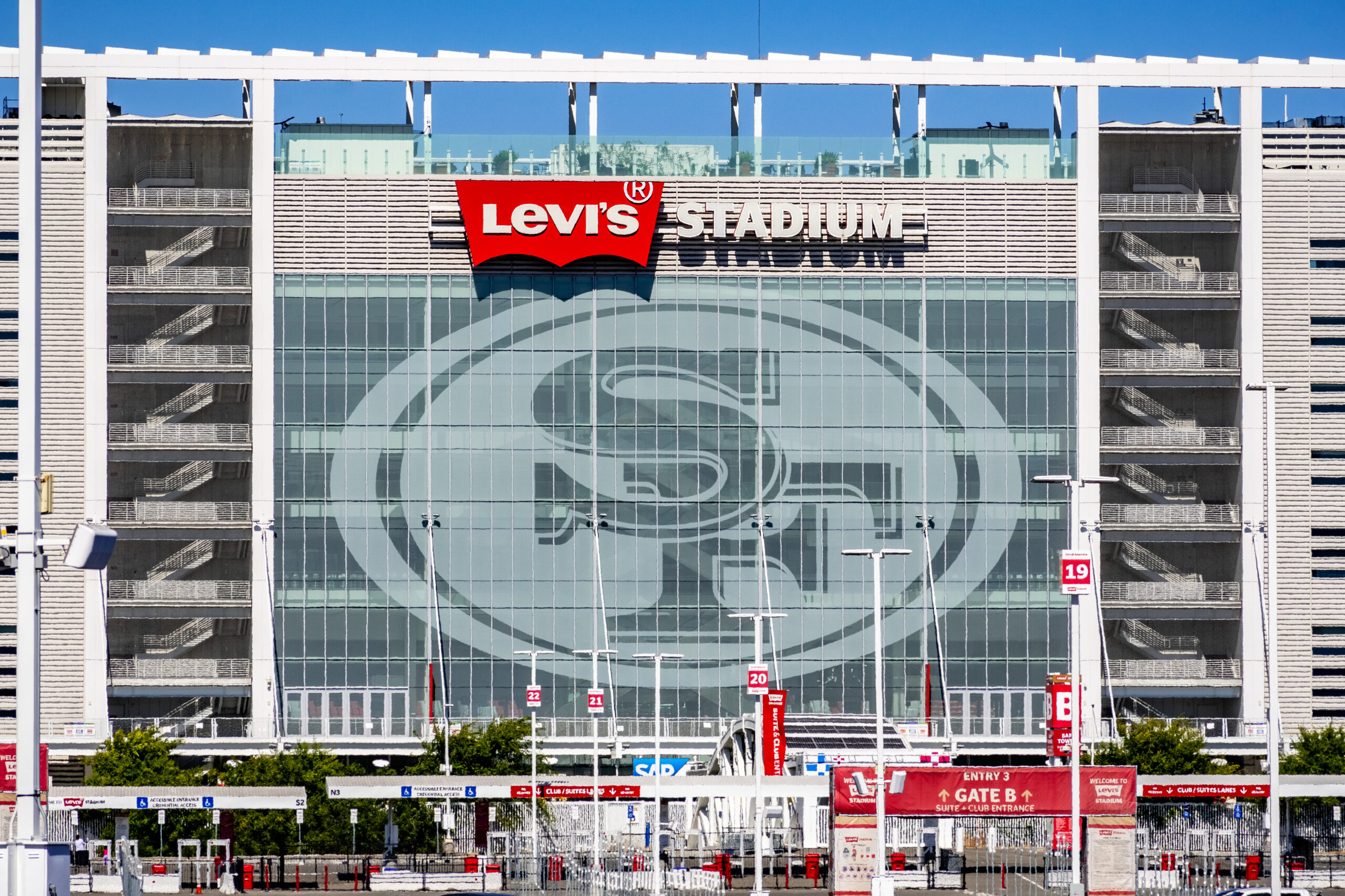 Santa Clara / CA / USA - Levi's Stadium, the New Home Of The San Francisco 49ers of the National Football League; Silicon Valley