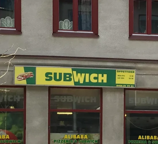 Subwich knockoff fast food chain Source: Reddit