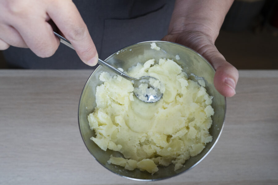 making Mashed Potato