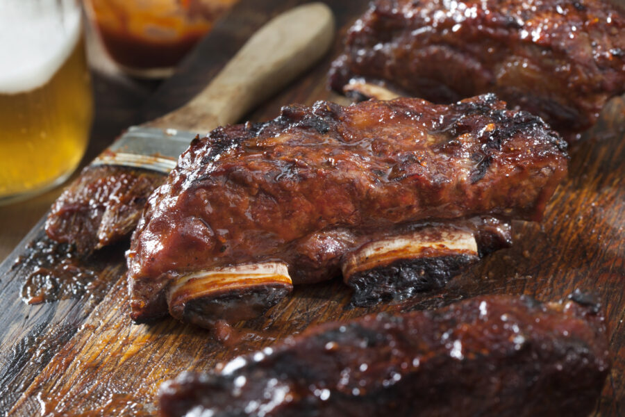 Thick Cut BBQ Beef Short Ribs