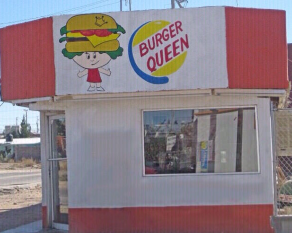 Burger Queen knockoff fast food chain Source: Reddit