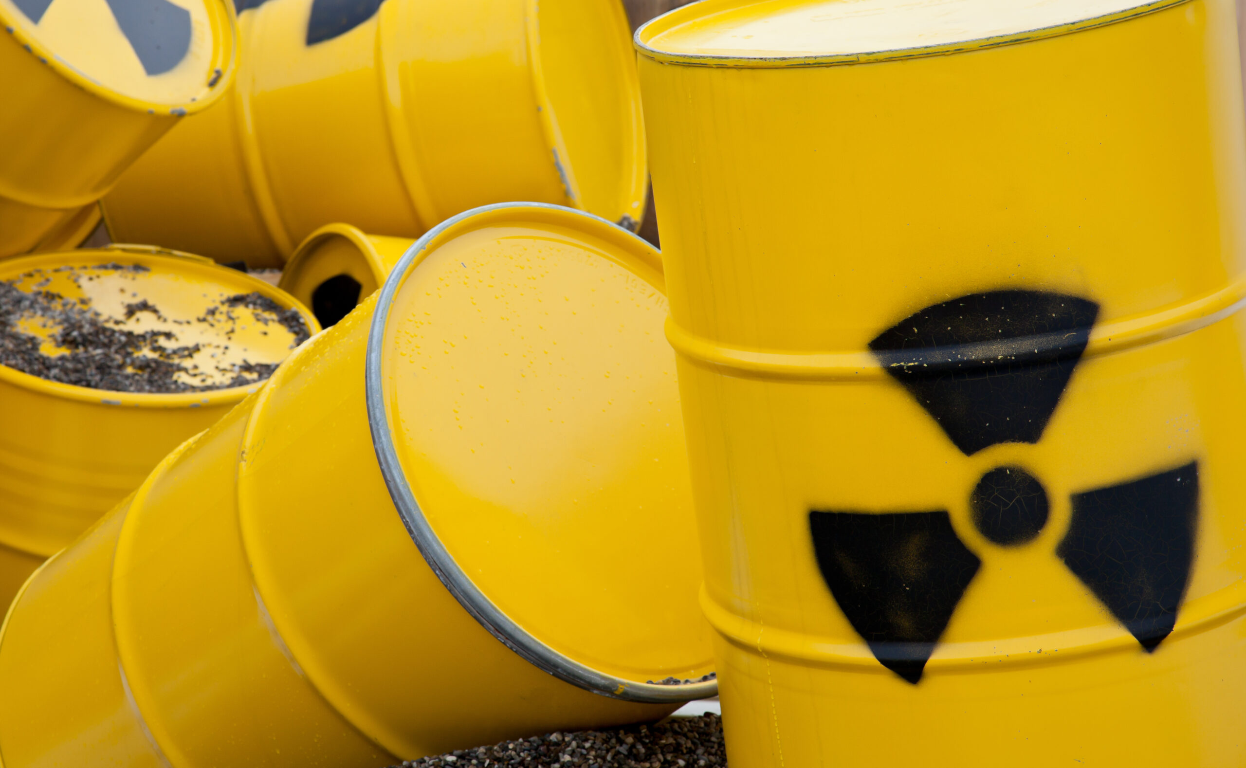 nuclear waste barrel