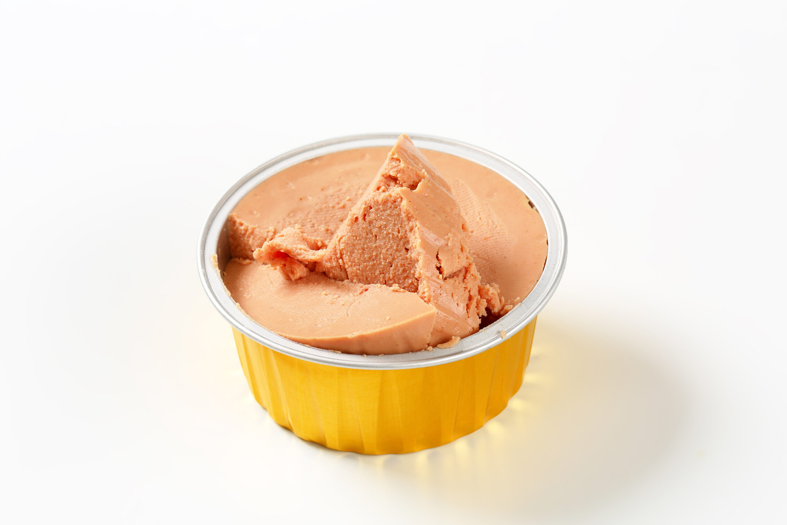 open canned liver pate