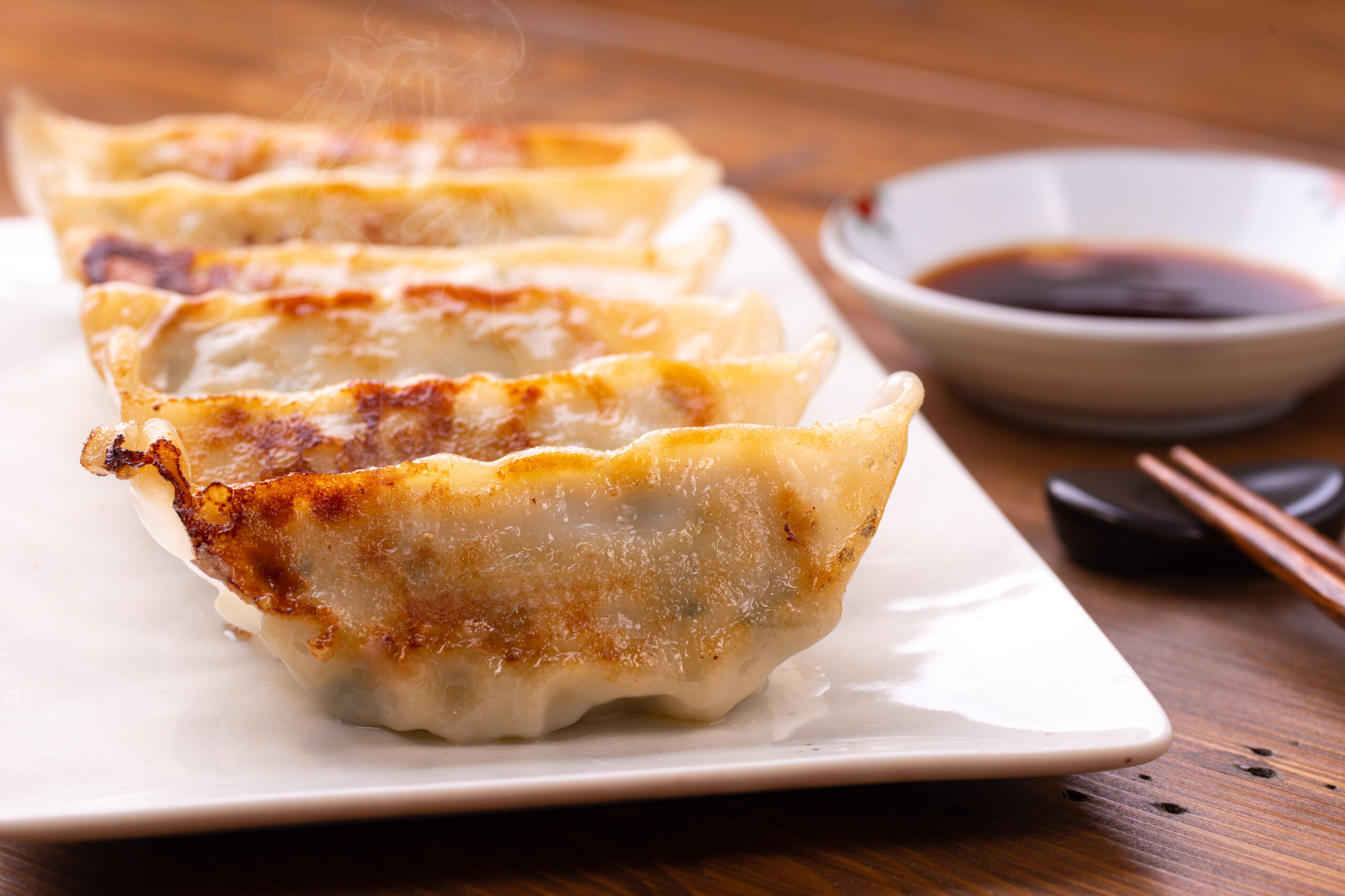 Grilled dumplings