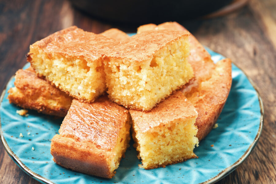 Iron Cast Skillet Corn Bread