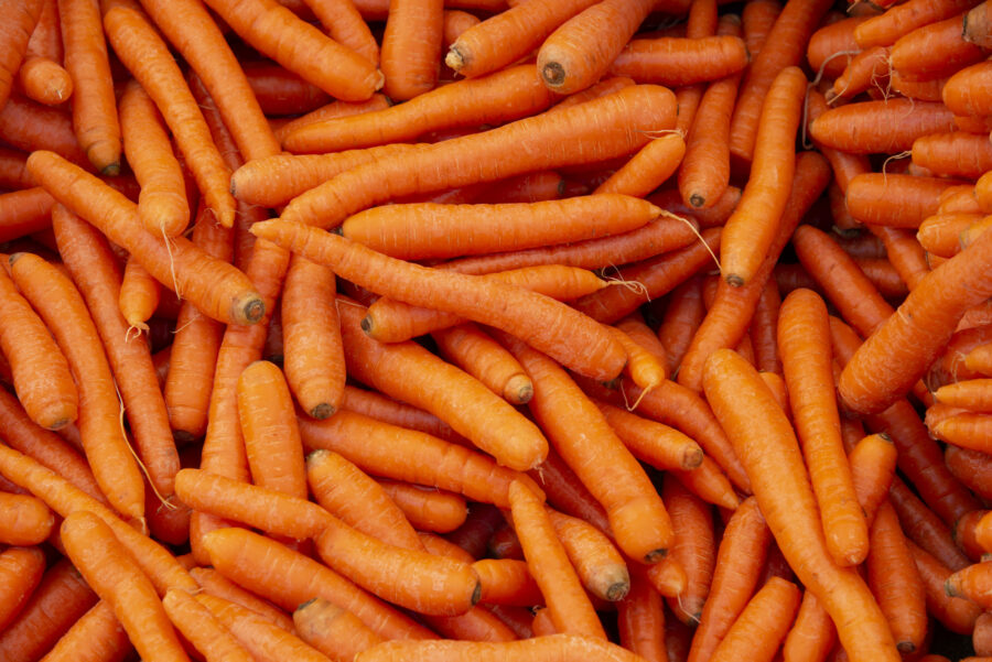 a lot of carrots