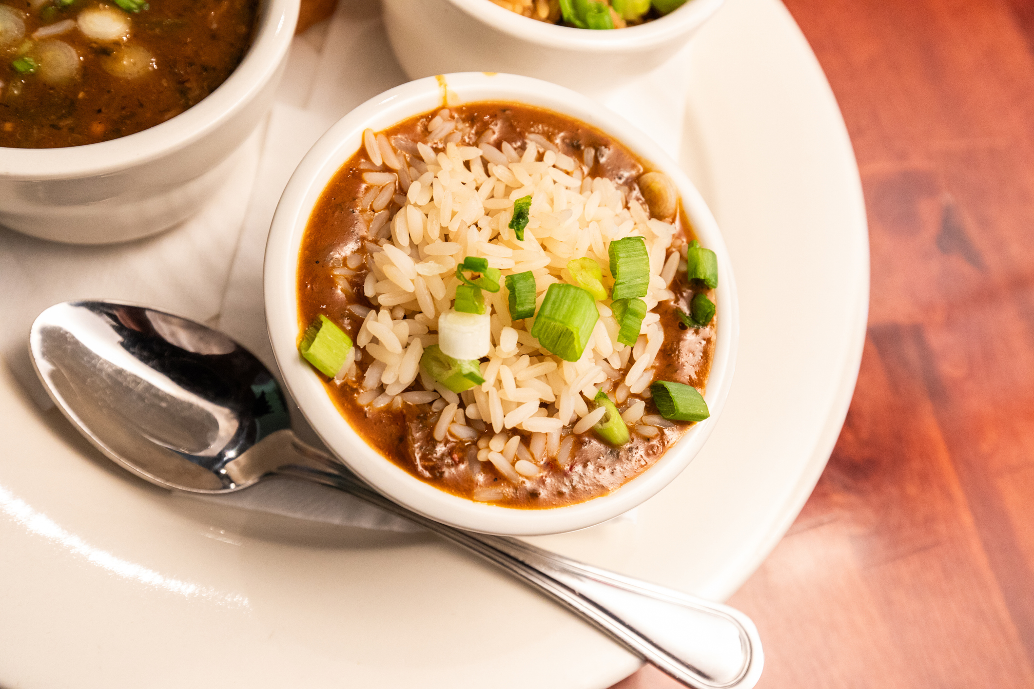 Gumbo with white rice