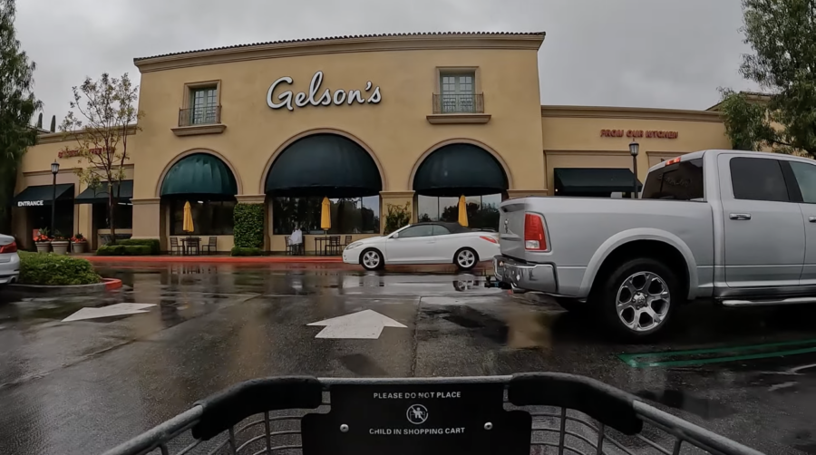 Gelson's Market storefront, from YouTube video by Where's My Map