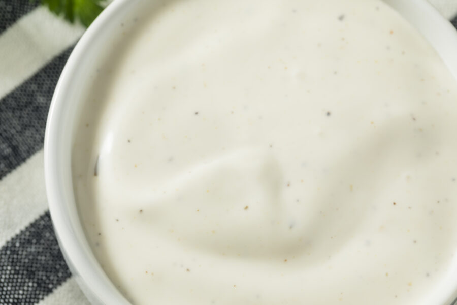 Ranch Dressing in a Bowl