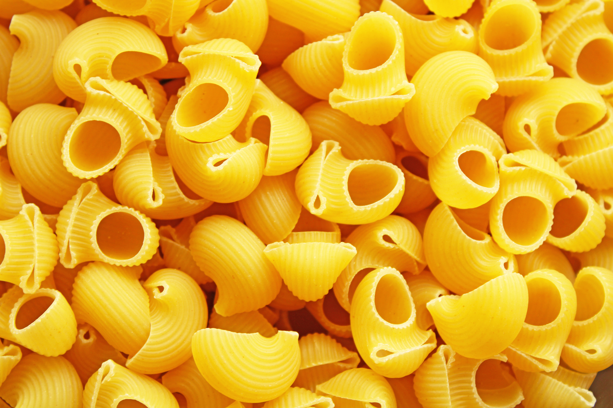 uncooked pasta background
