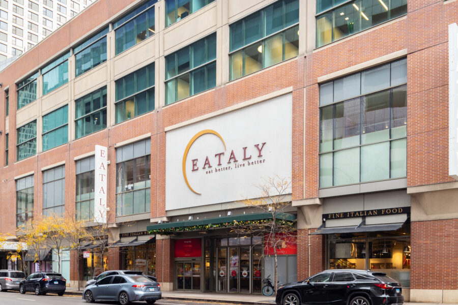 Eataly storefront in Chicago, IL