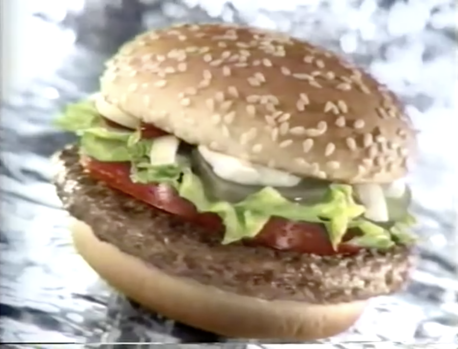 McDonald's Big n tasty, from 2011 commercial posted to youtube