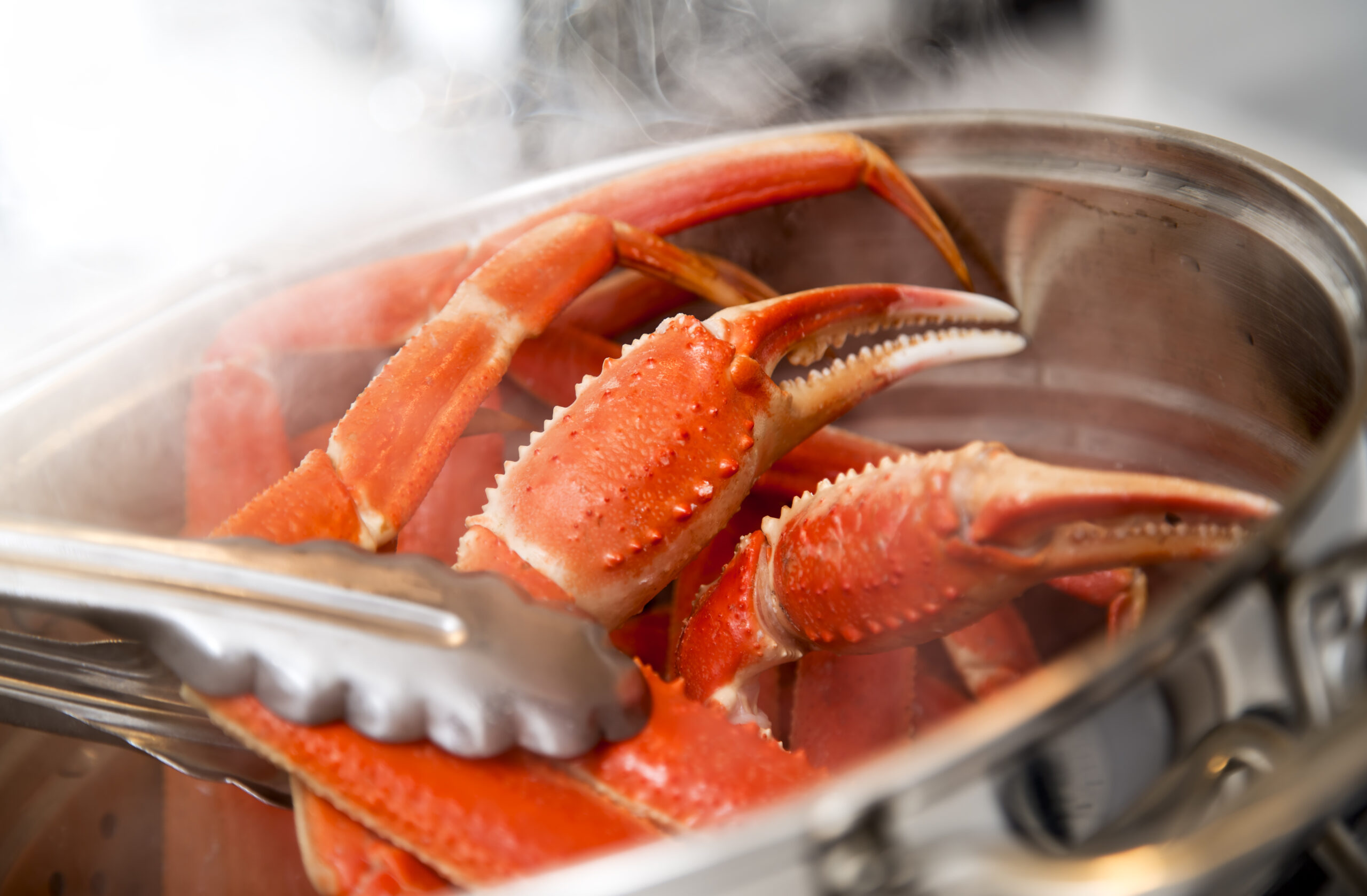 Cooking crab legs - 