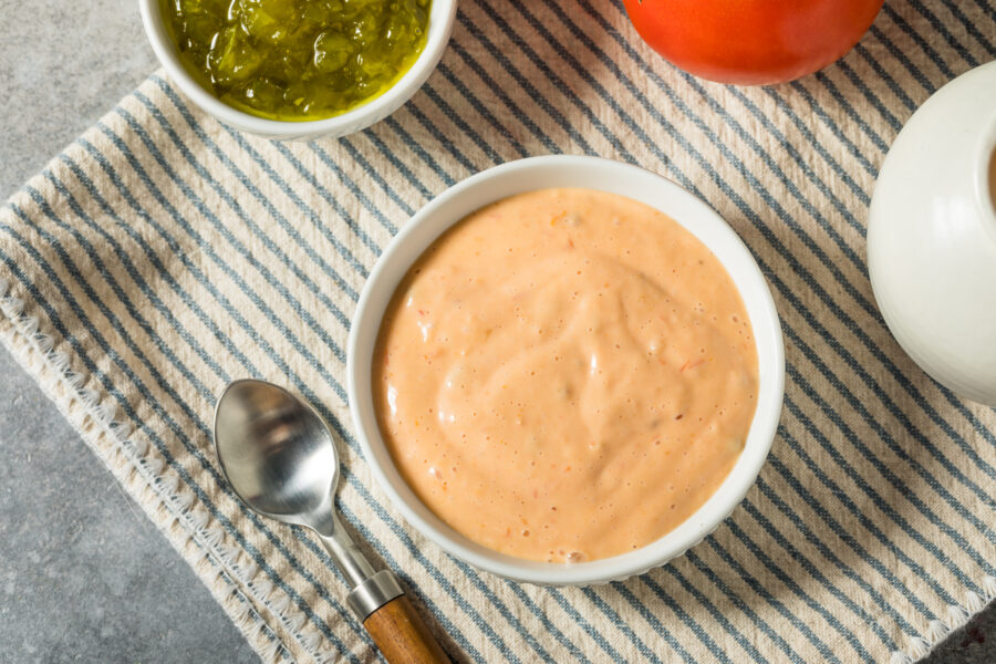 Russian Thousand Island Dressing with Tomato