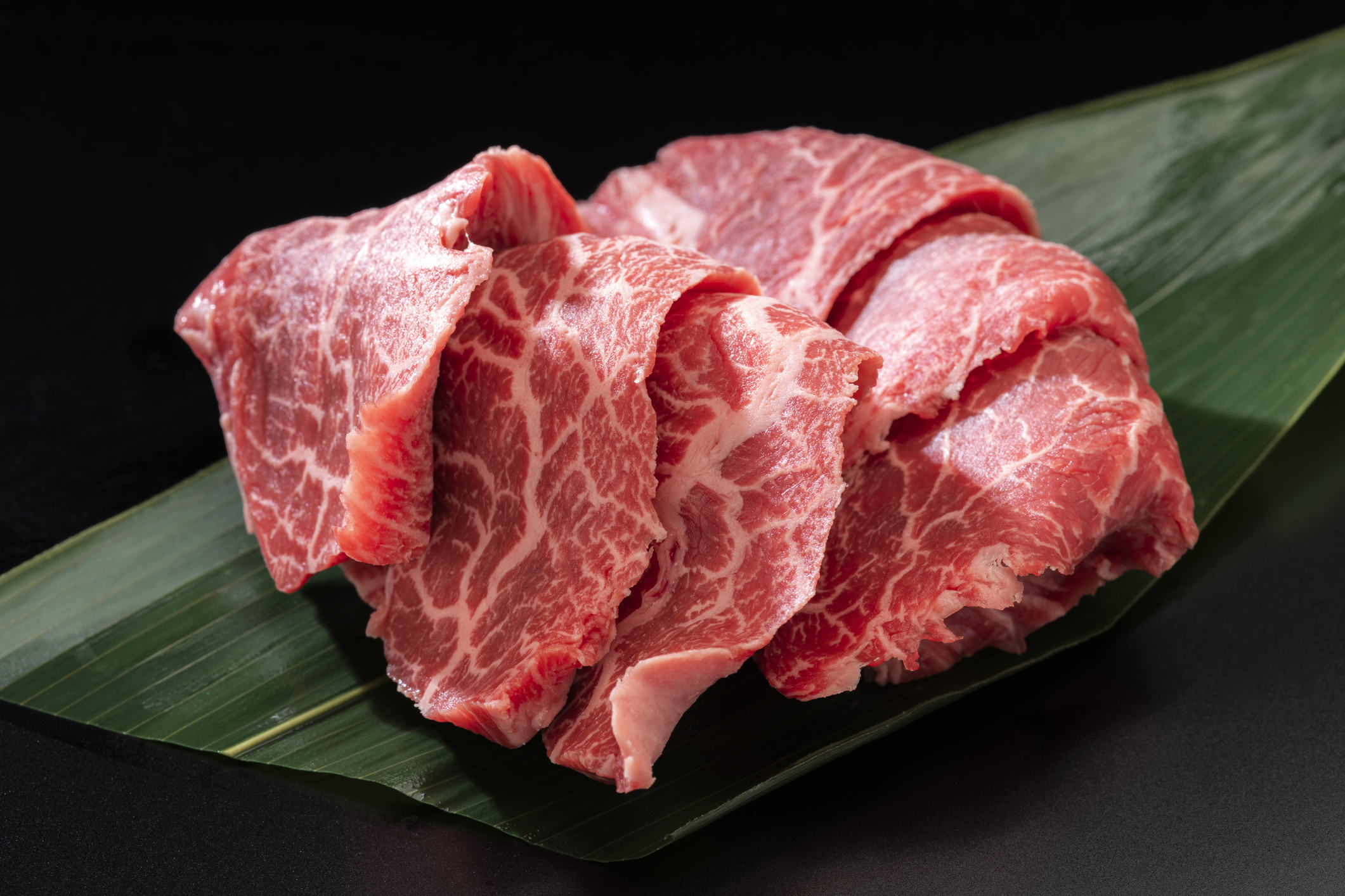 Raw meat of Japanese beef steak