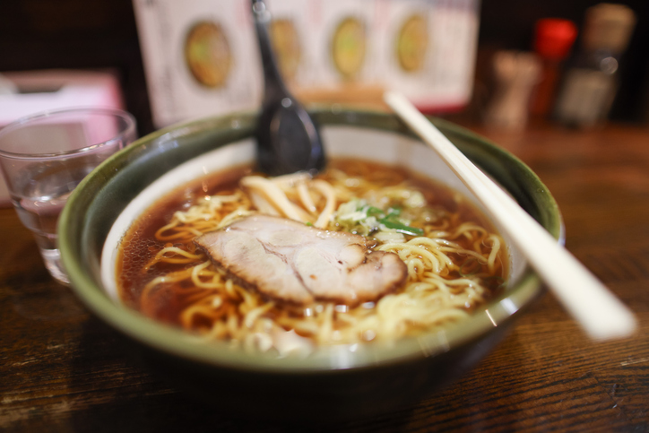 Authentic Japanese Hokkaido Ramen Village Tonkotsu Ramen