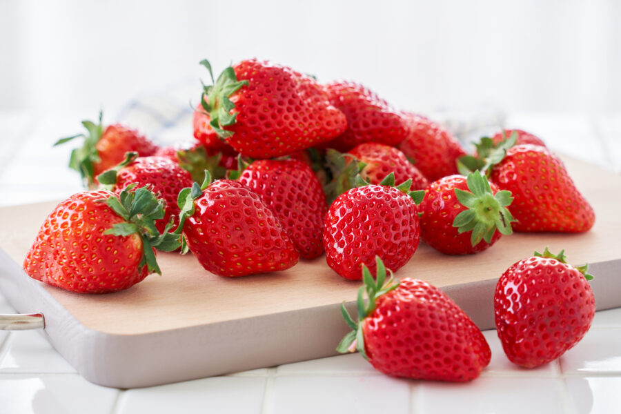 Japan's famous strawberry variety "Tochiotome"