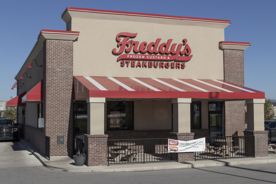 Freddy's Frozen Custard and Steakburgers restaurant. 