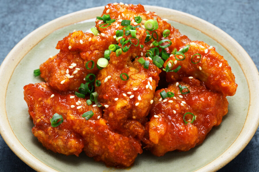 Yangnyeom chicken, Korean style fried chicken