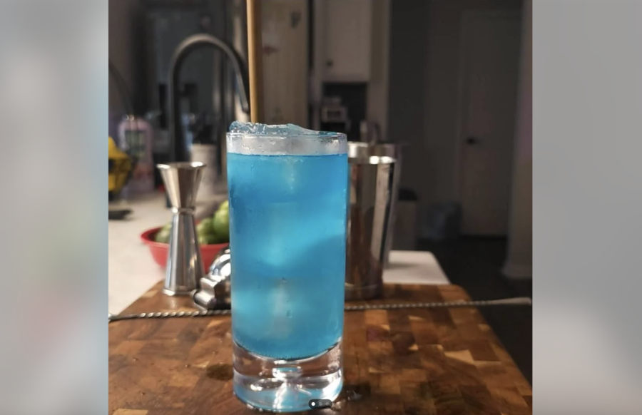 water of life cocktail, inspired by the Dune franchise