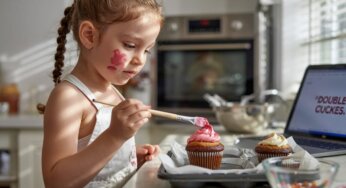 Cutest Recipe for Kids: How to Bake and Decorate Coloring Book Cupcakes
