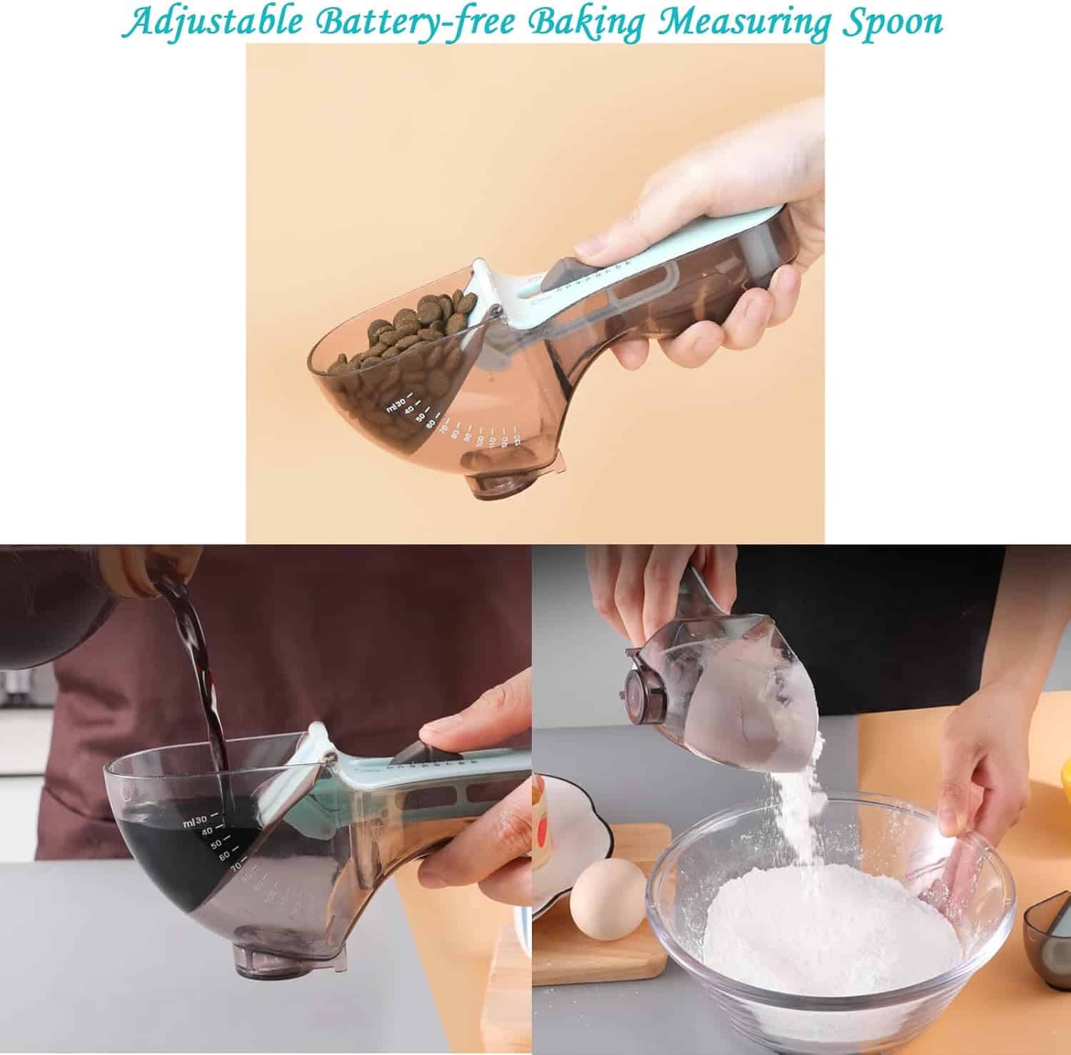 Adjustable Baking Measuring Spoon Set