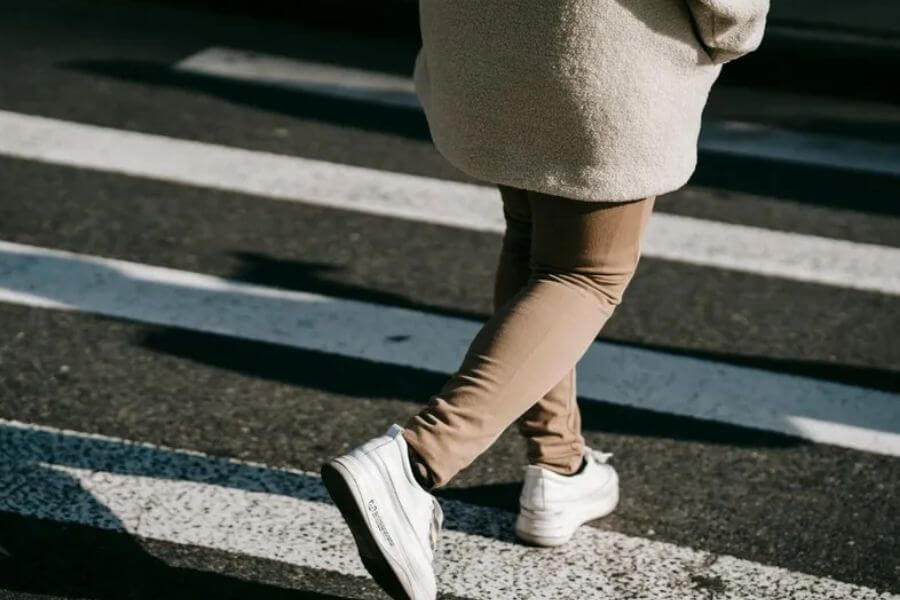 woman walking