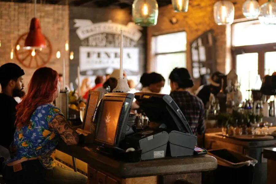 inside of a coffee shop
