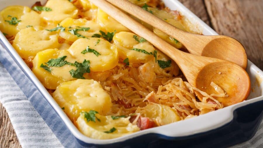 Sauerkraut Casserole