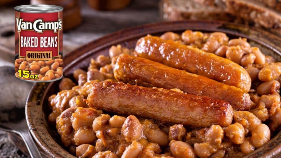 Van Camp’s Baked Beans and Hot Dogs