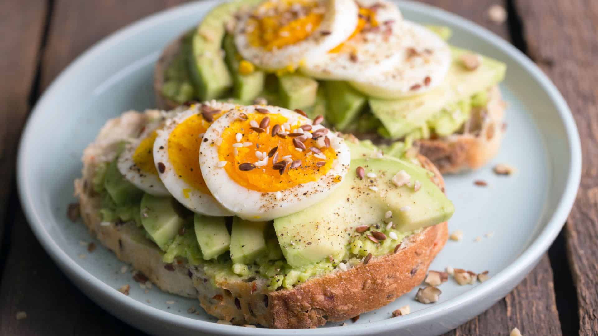 Avocado Toast with an Egg