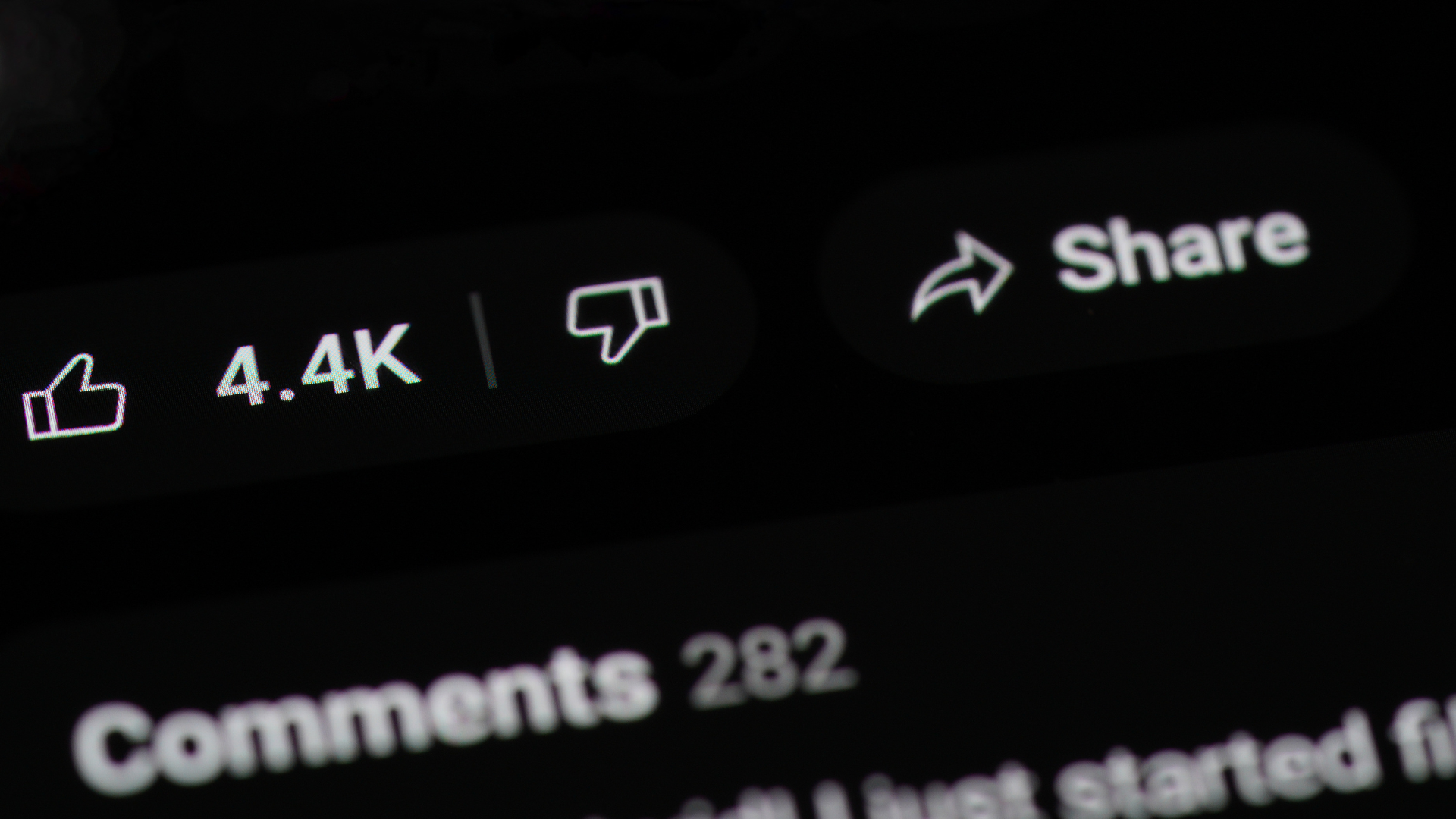 Engagement on a social media post