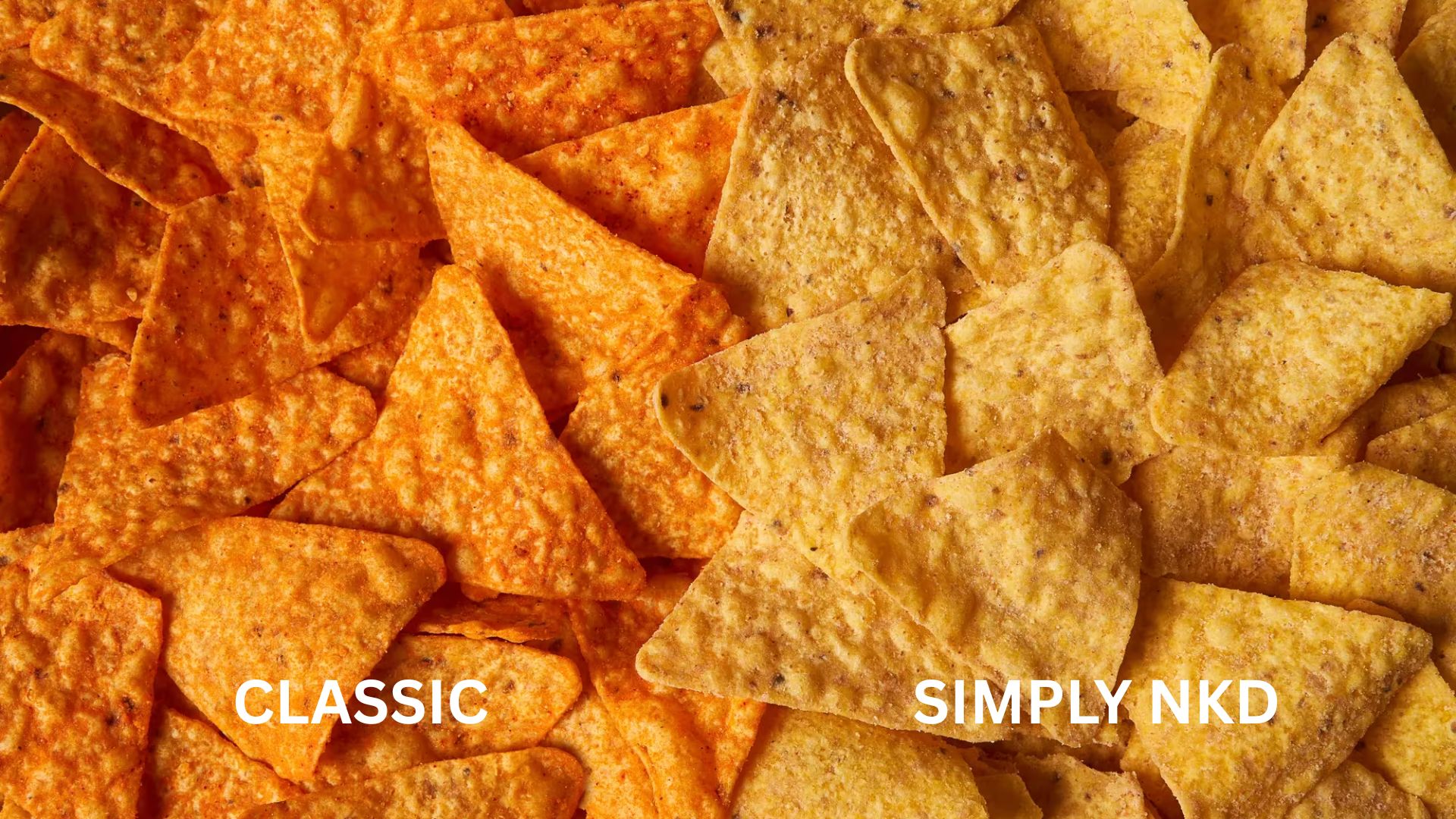 Classic Doritos and new Simply NKD Doritos