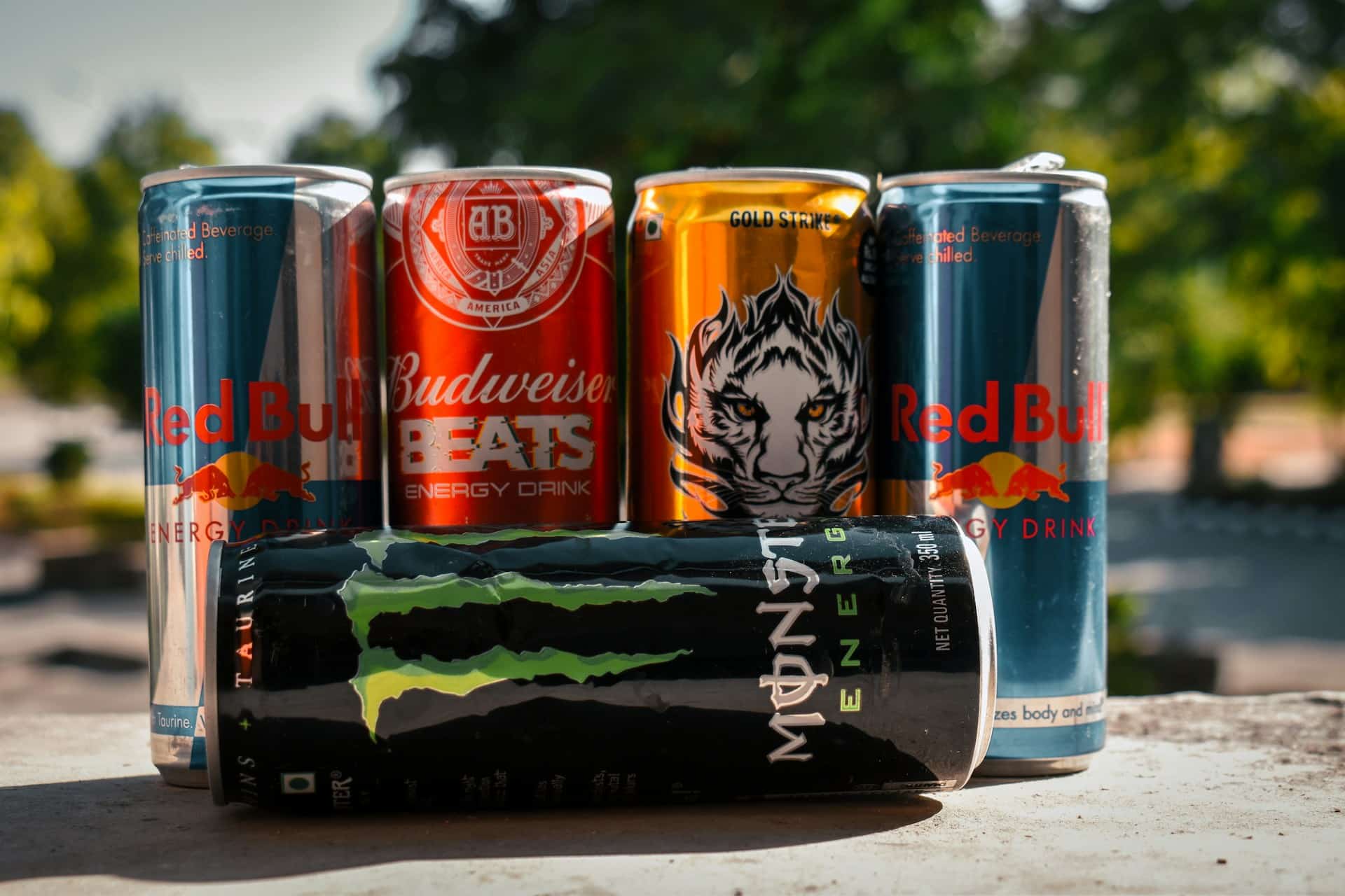Canned energy drinks