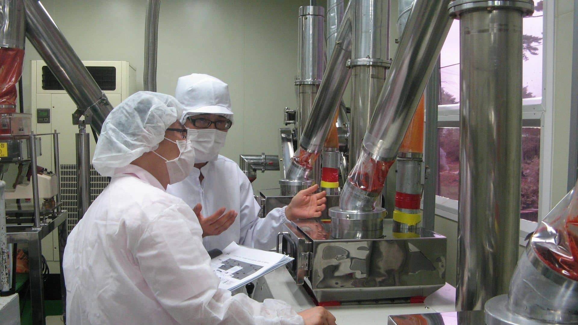 Processed food items shown during health screening graphic