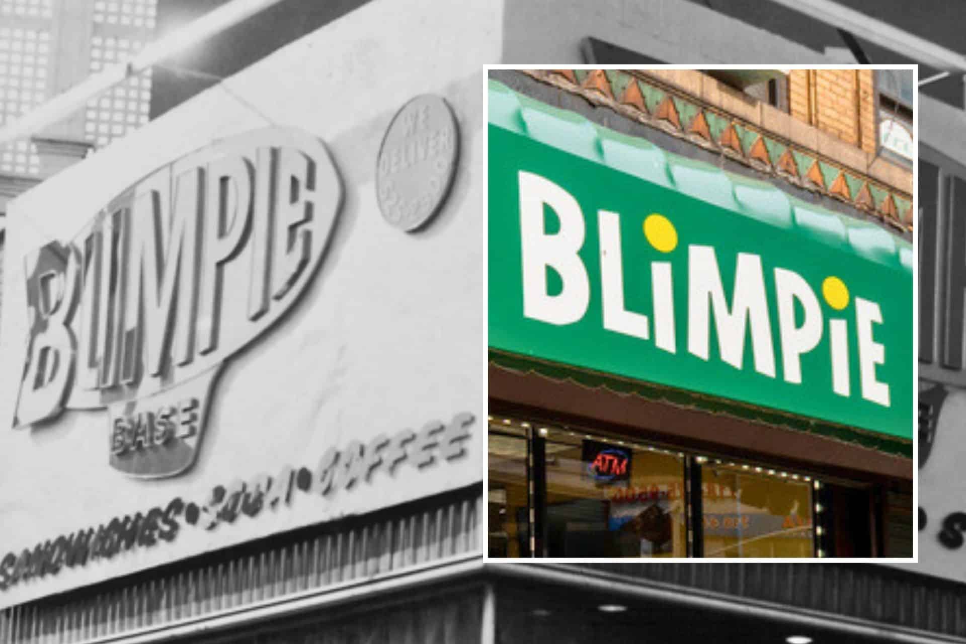 Blimpie exterior old and new