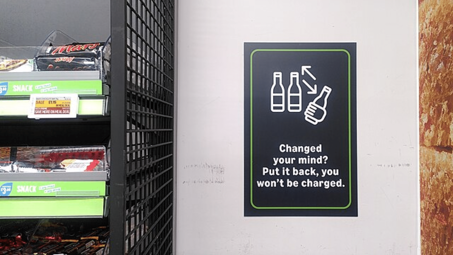 Amazon fresh sign