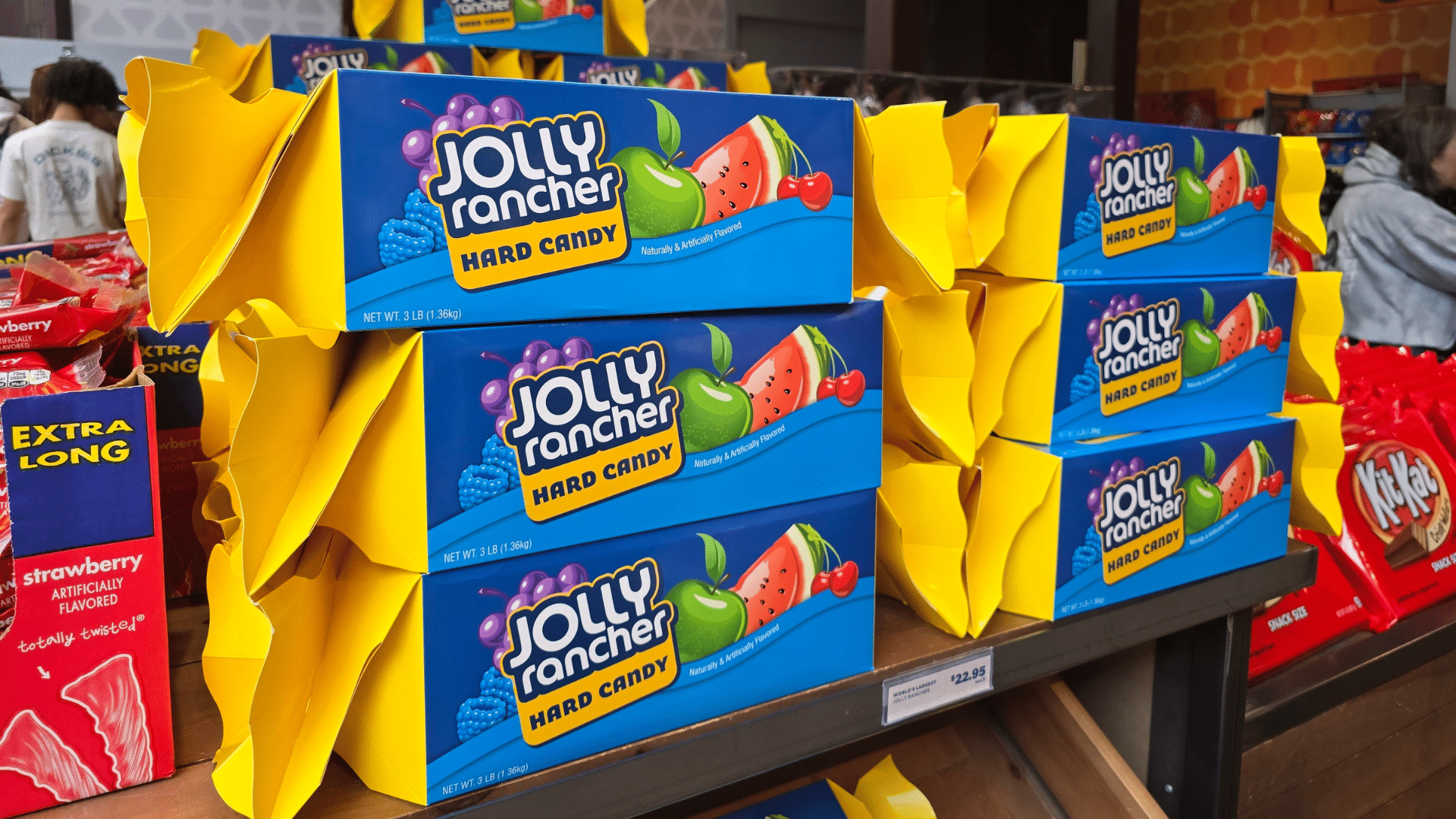 jolly rancher hard candy in shelft